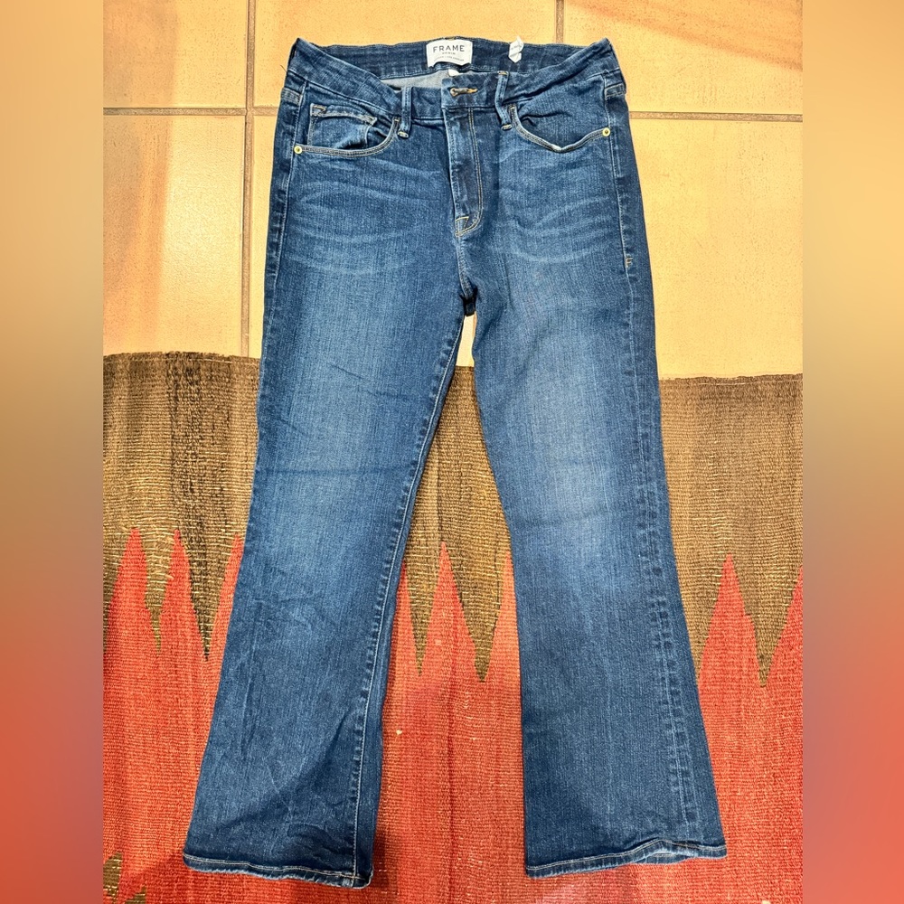Frame denim jeans- cropped. Size 29